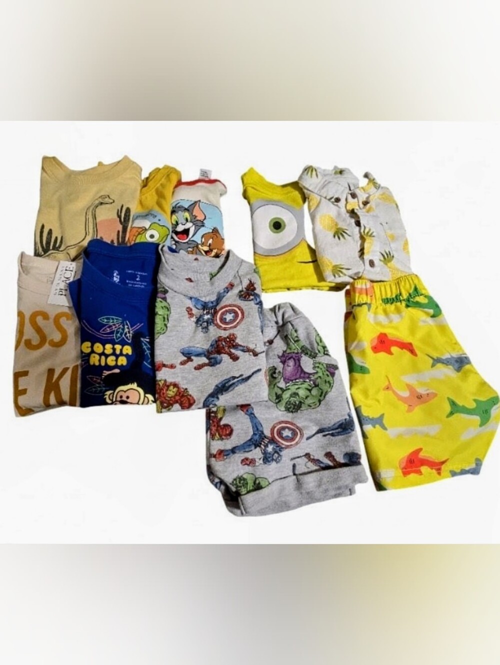 Boy Toddler Shirt Lot - Size 2 & 3/4